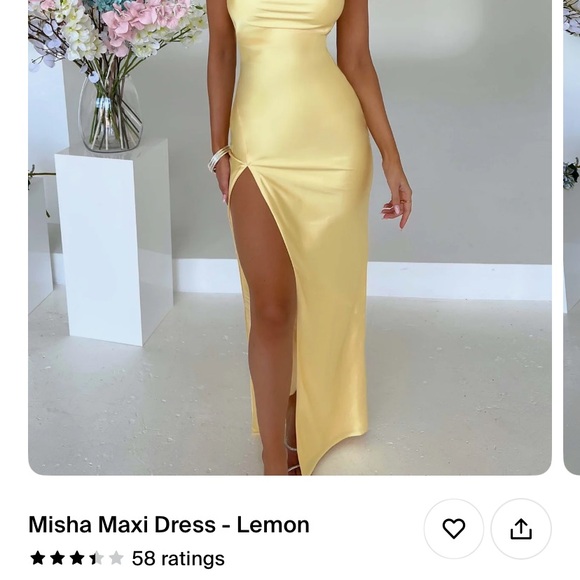 Mishka Dresses & Skirts - Mishka Lemon Maxi Dress